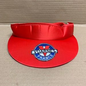 Rare Vintage Vaurnet France Red Visor 80’s-90’s